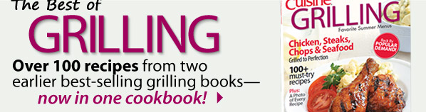 Over 100 recipes from two earlier best-selling grilling book - now in one cookbook!